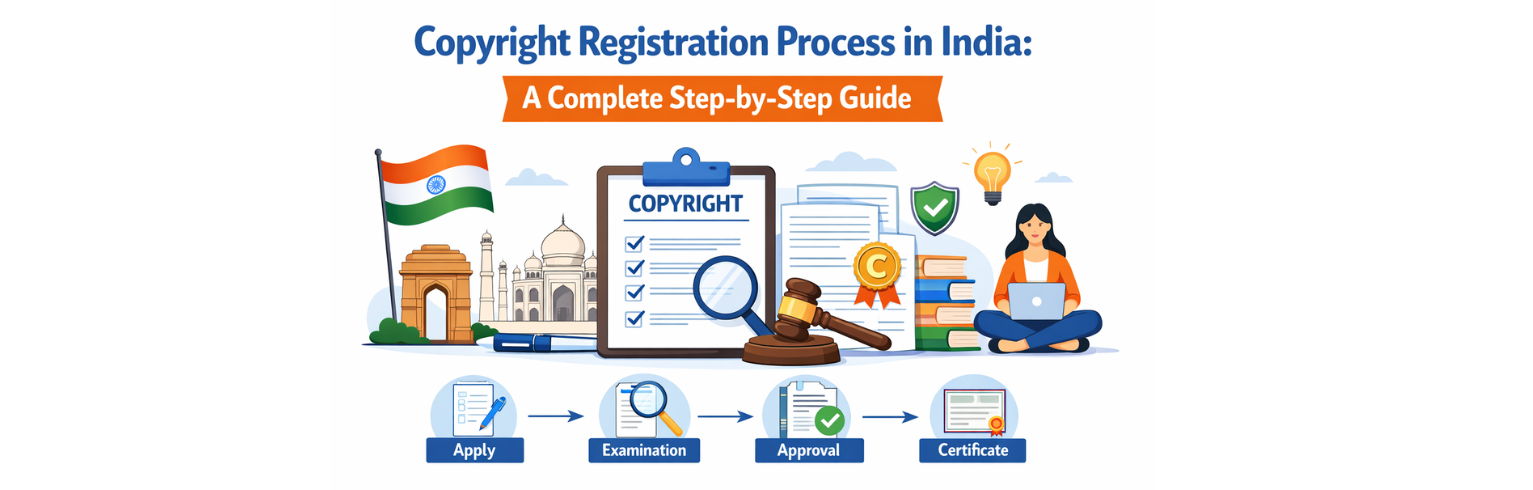 Copyright Registration Process in India | LegalXcode